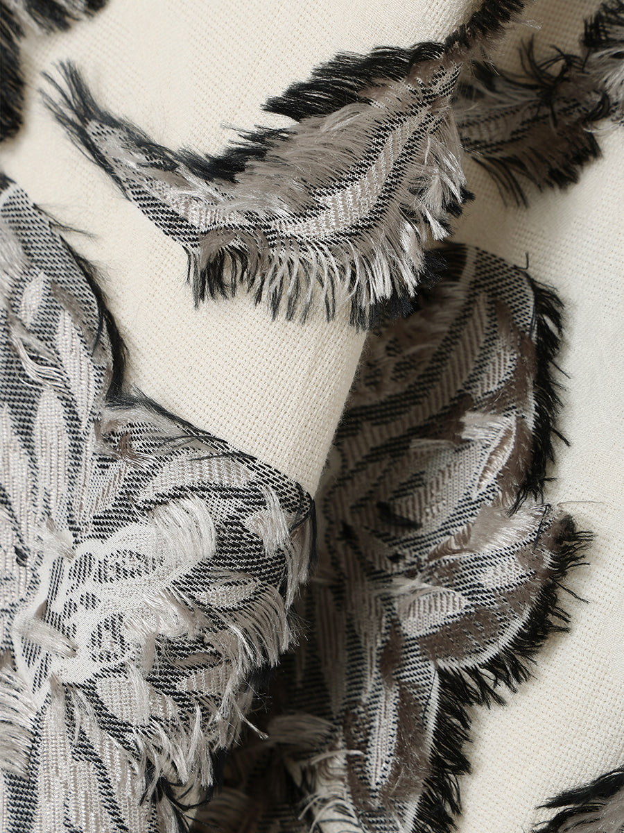 ボタニカルフラワーカットジャガードスカート