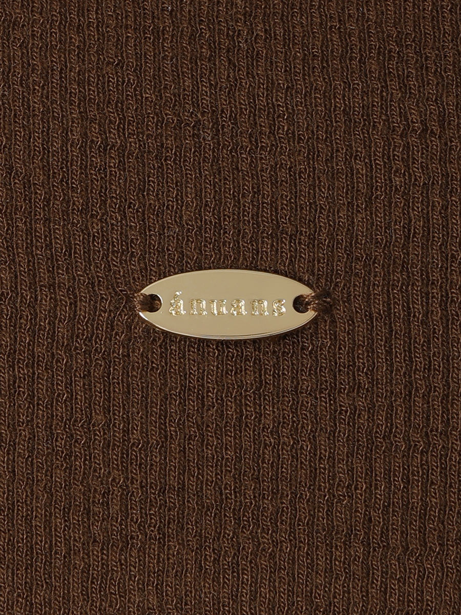 テンセルウールレイヤーカットトップス