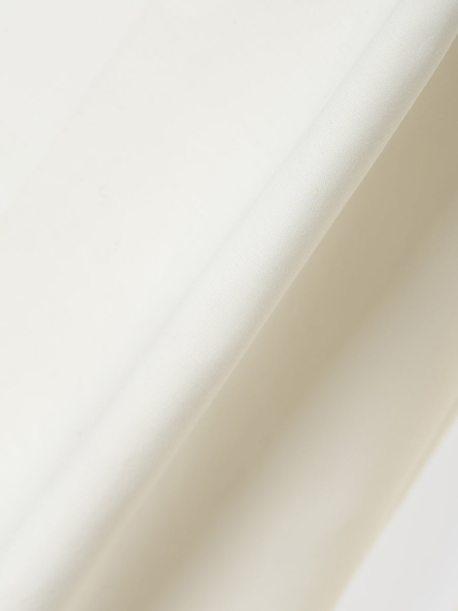 コットンクロスワイドパンツ