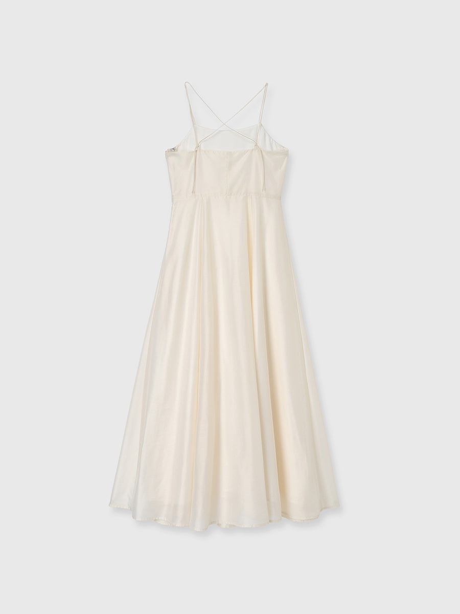 ニットレイヤードキャミワンピース