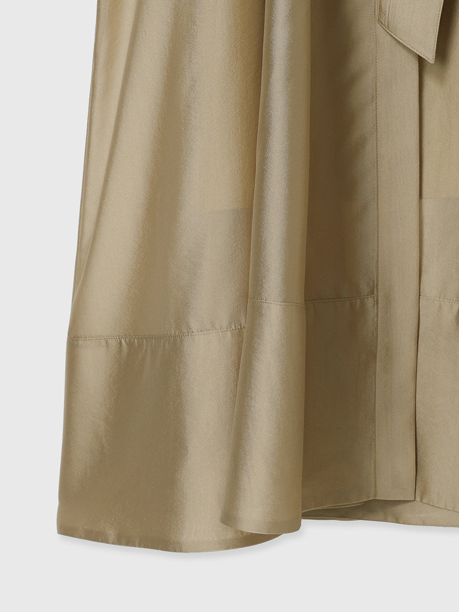 シルクタッチオーガンワンピース