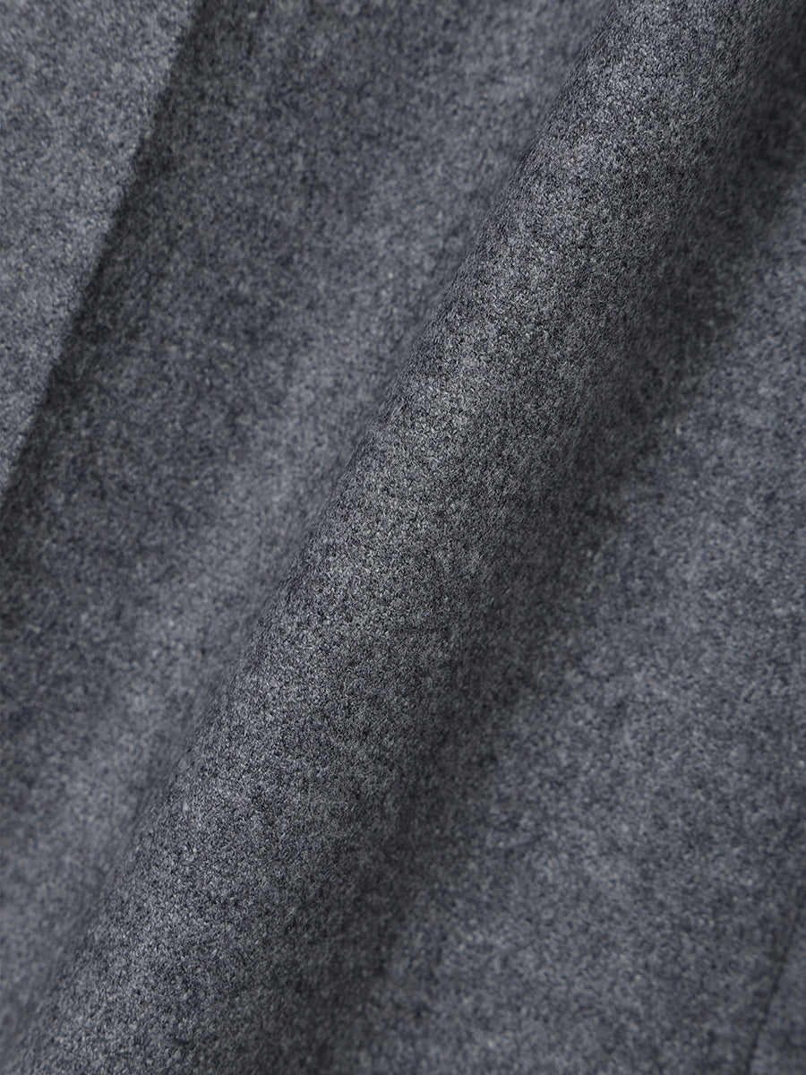 ウールリボンベルトパンツ