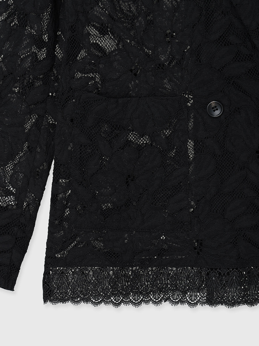 オーナメントレースダブルジャケット