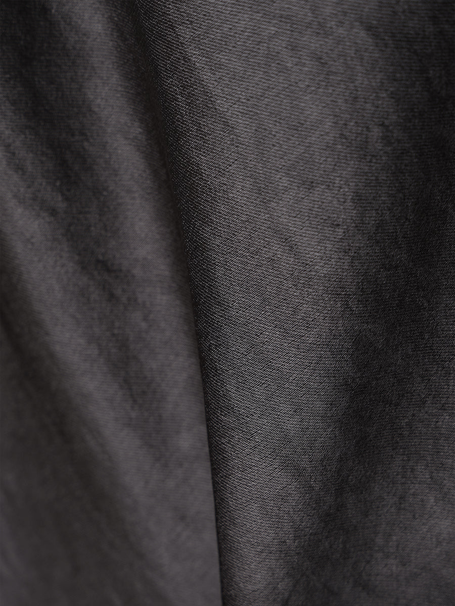 レースレイヤードサテンナロースカート