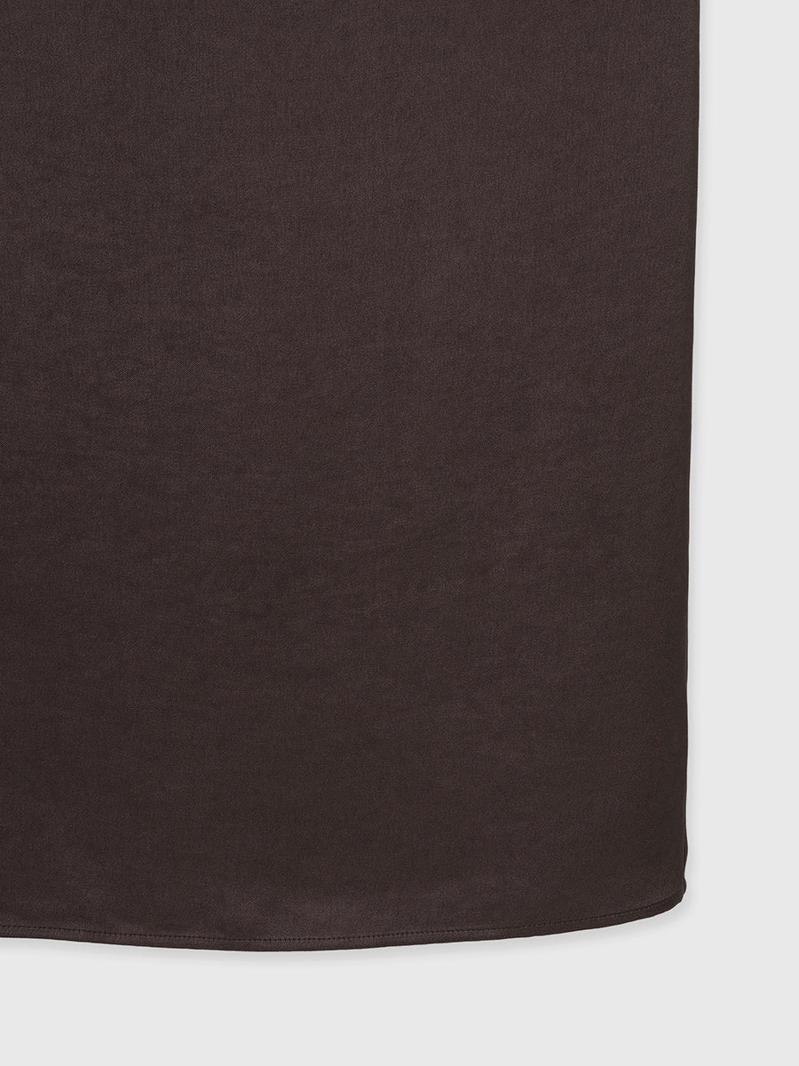 Cup-In Satin Cami Dress