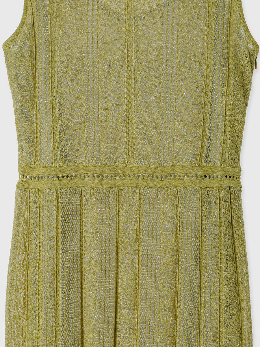 レーシーニットワンピース