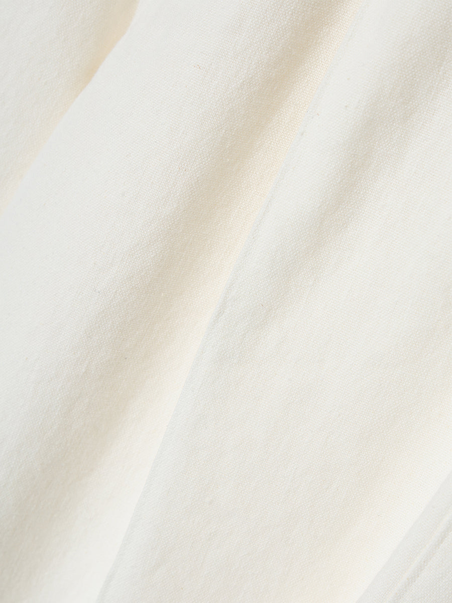 ハイウエストリネンワイドパンツ