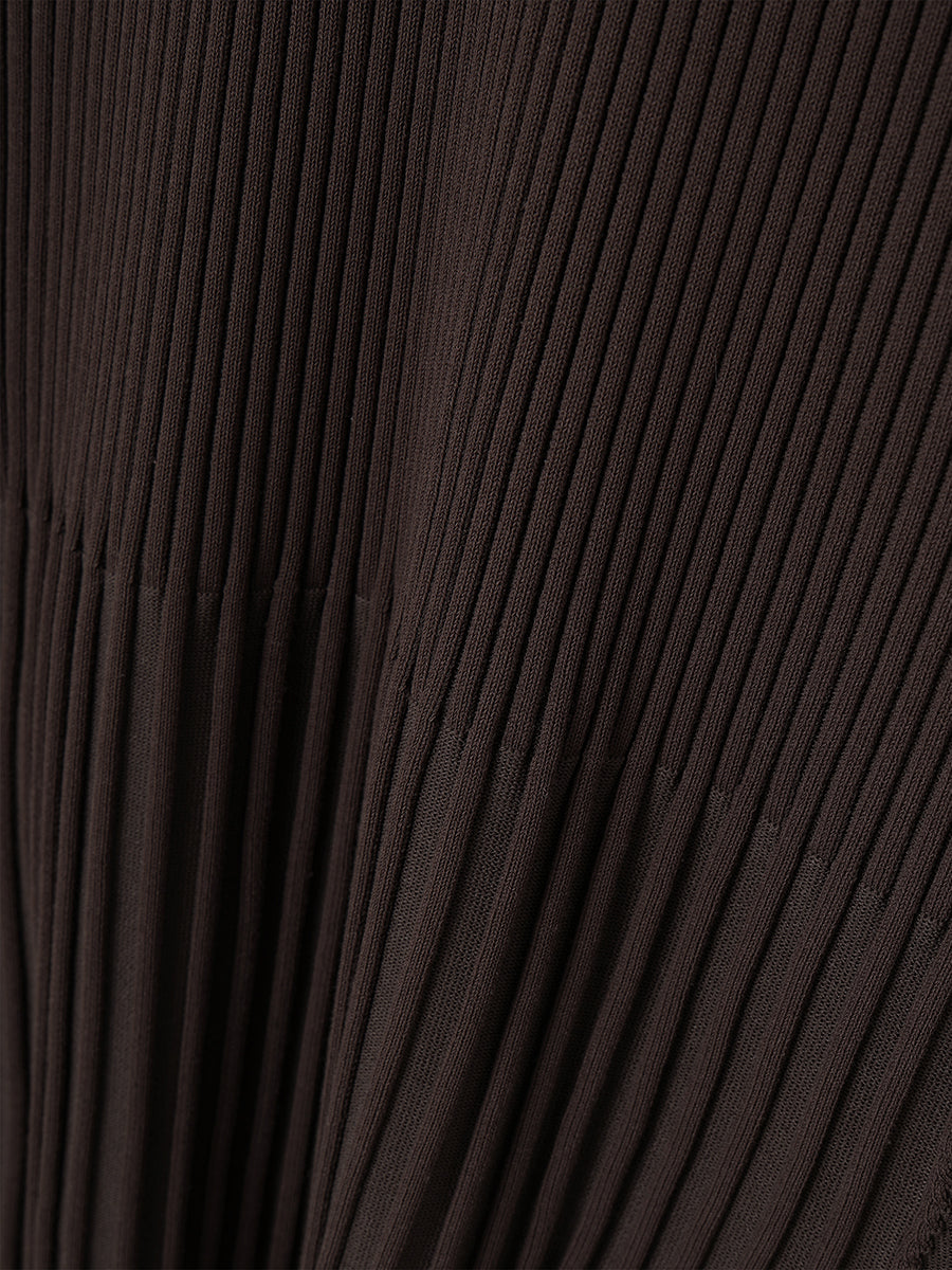 セミマーメイドニットワンピース