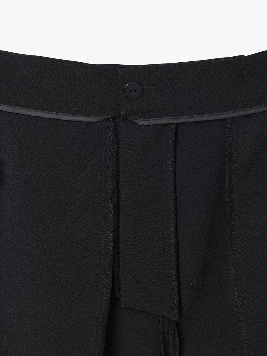 ストレッチスリットフレアパンツ