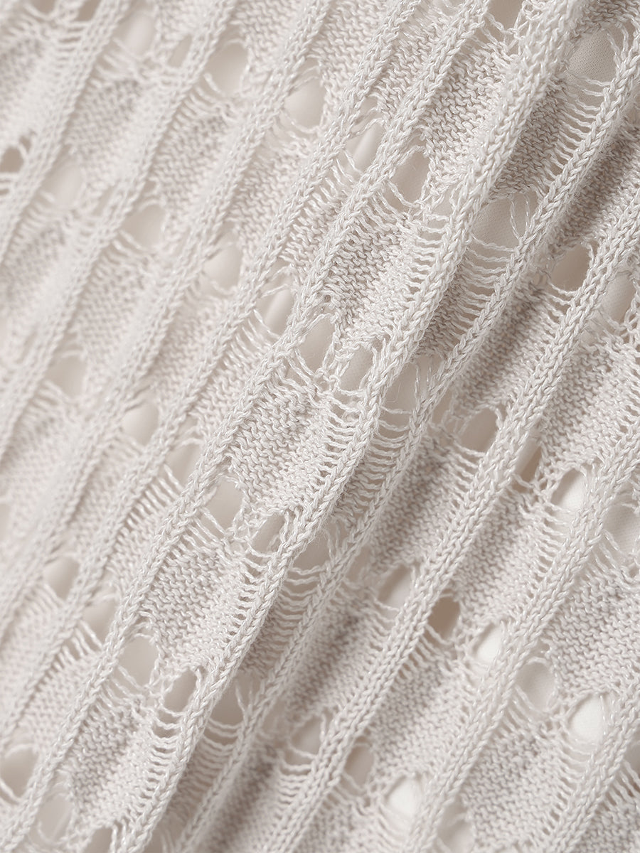 クロシェマーメイドニットワンピース