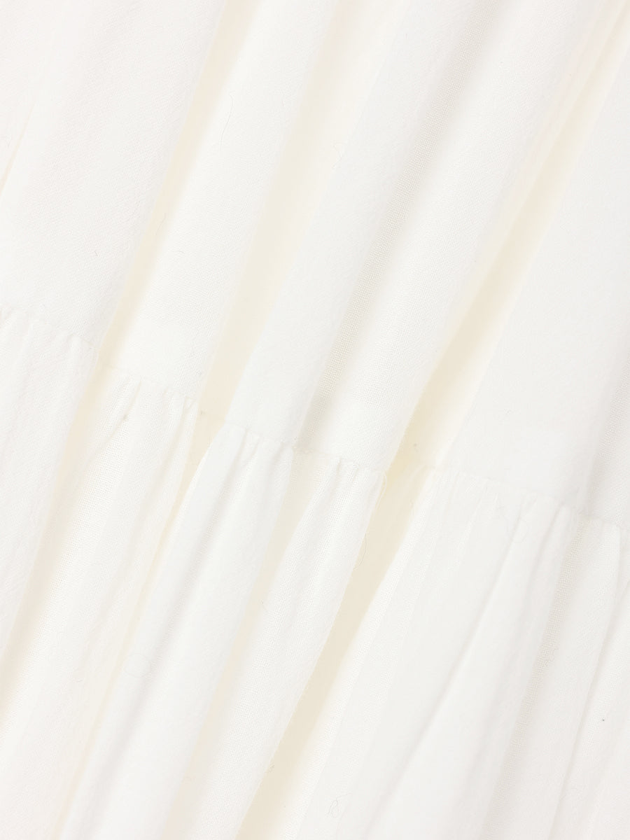ティアードオフショルミニワンピース