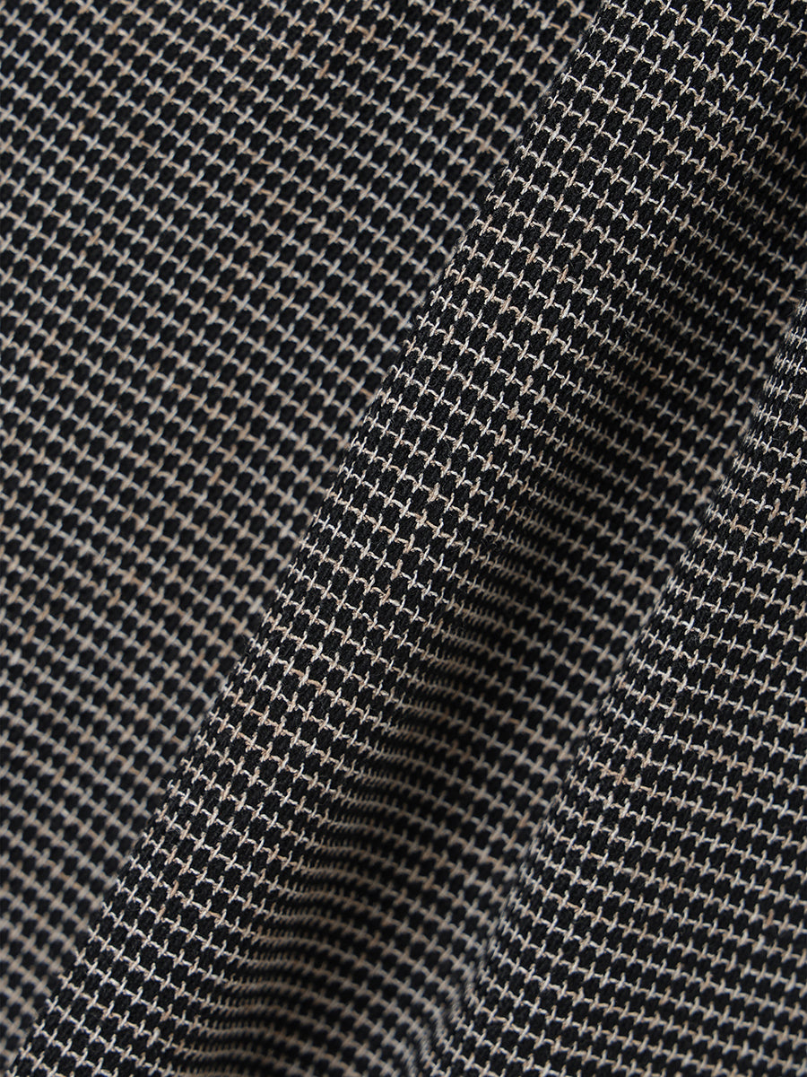 テクスチャータックワイドパンツ