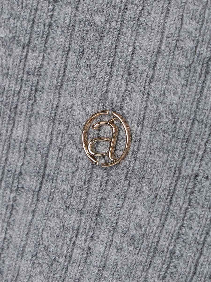 ラティスケーブルニットカーディガン