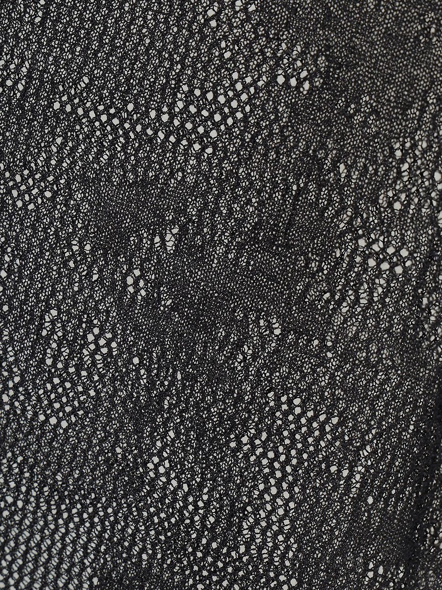 ニットレースボディスーツ