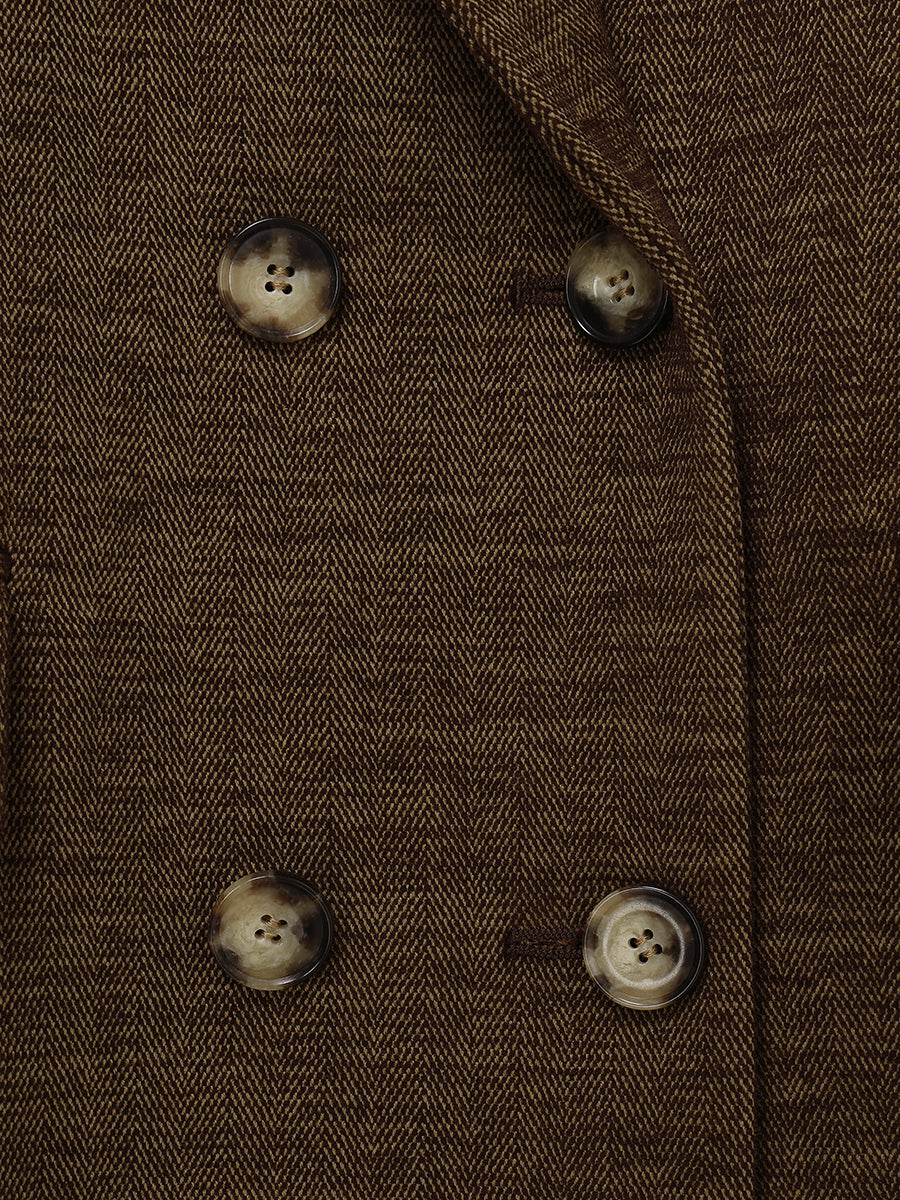 寬鬆西裝外套大衣