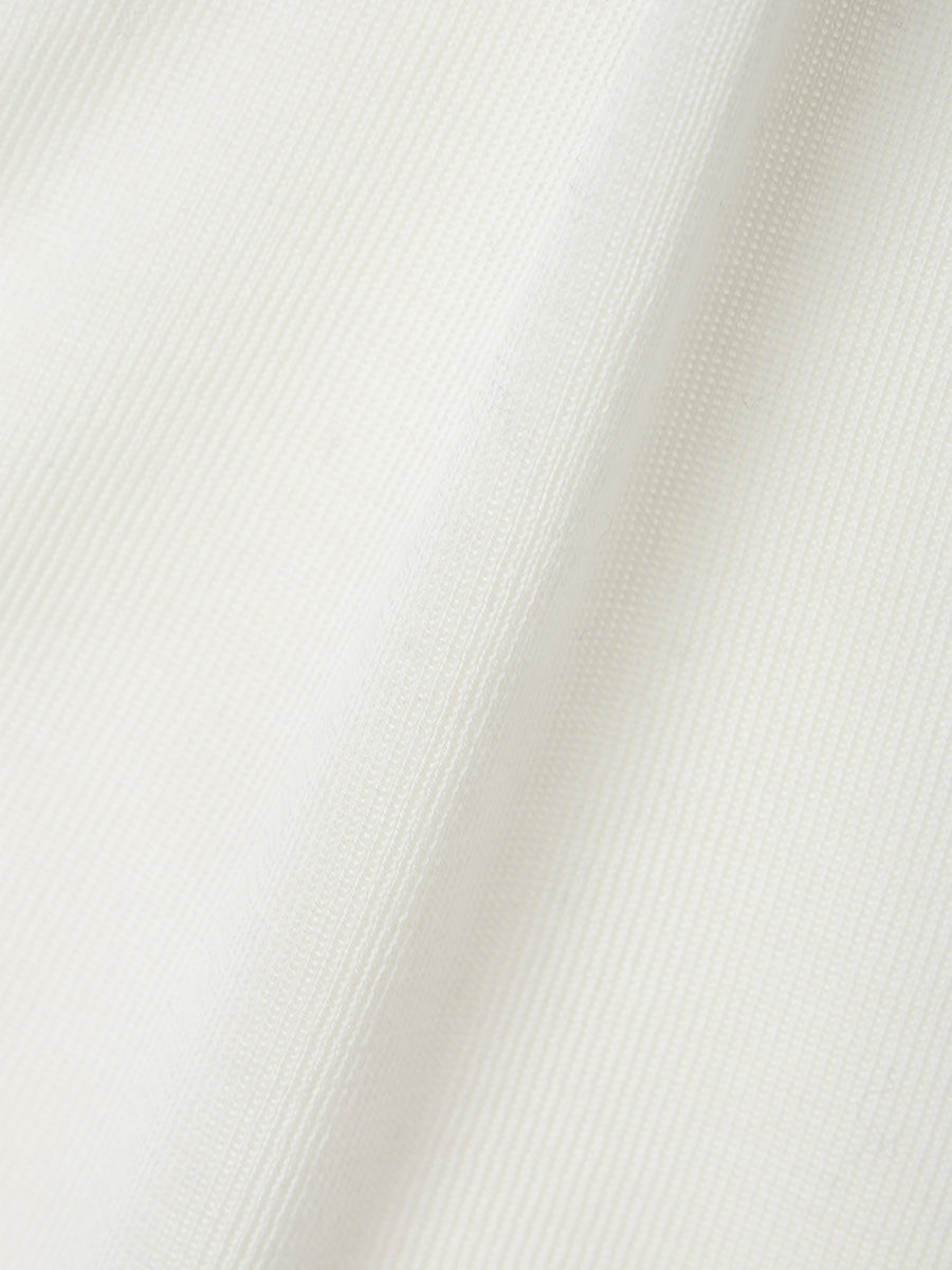 テンセルポロニットトップス