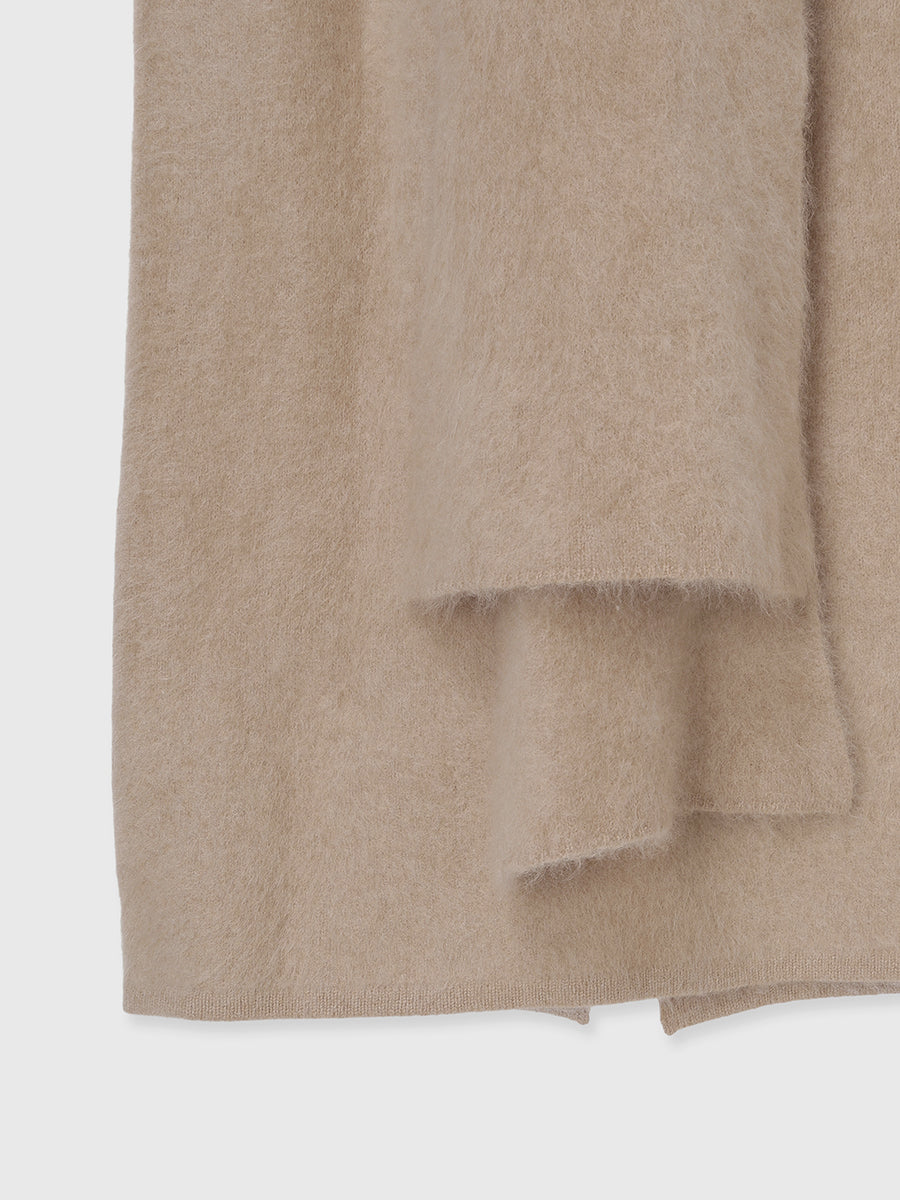 ウールミンクニットワンピース