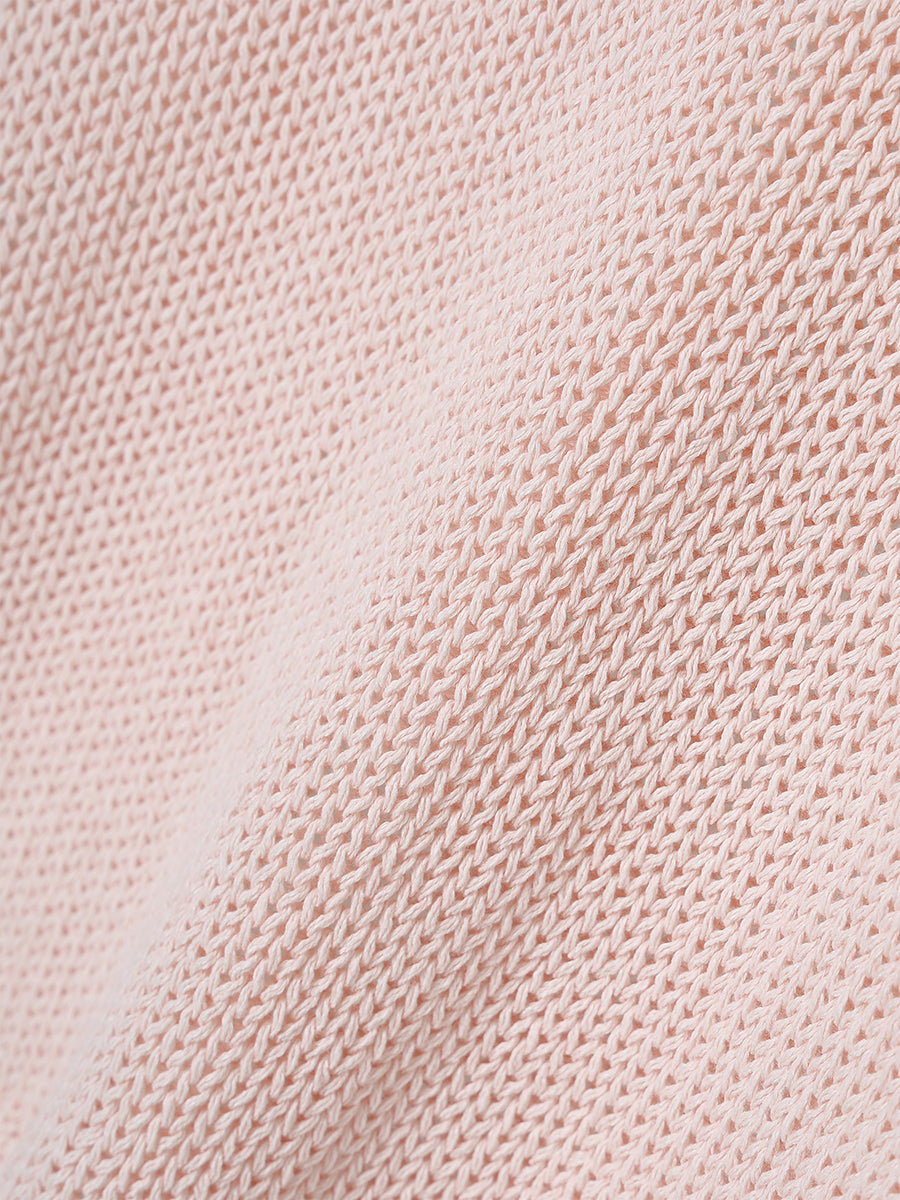 ペーパーヤーンニットプルオーバー