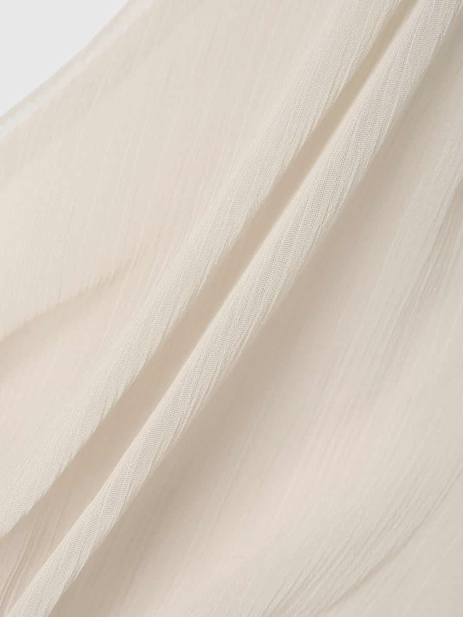 プリーツリンクルワンピース