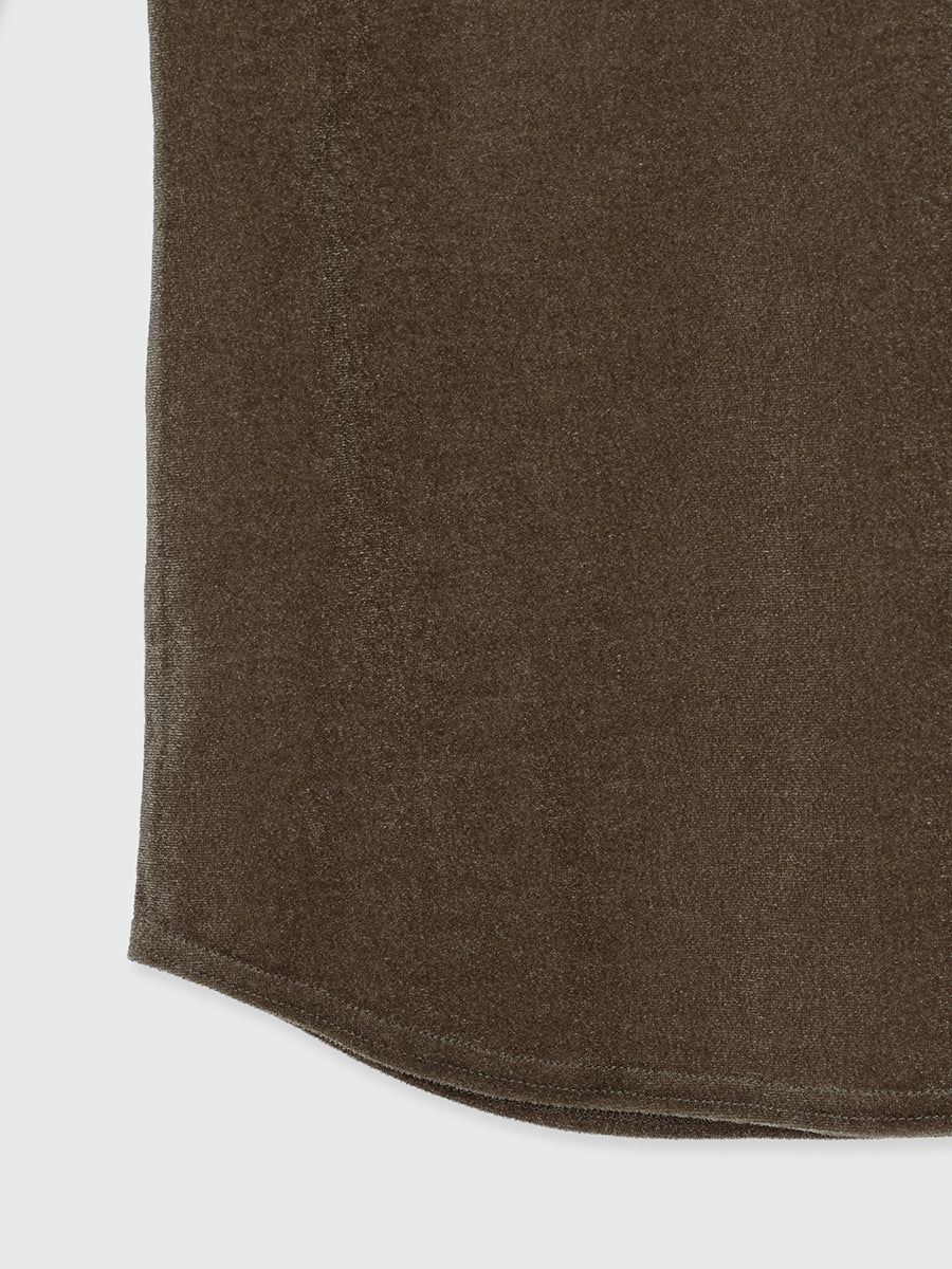 シアーベロアタイトップス