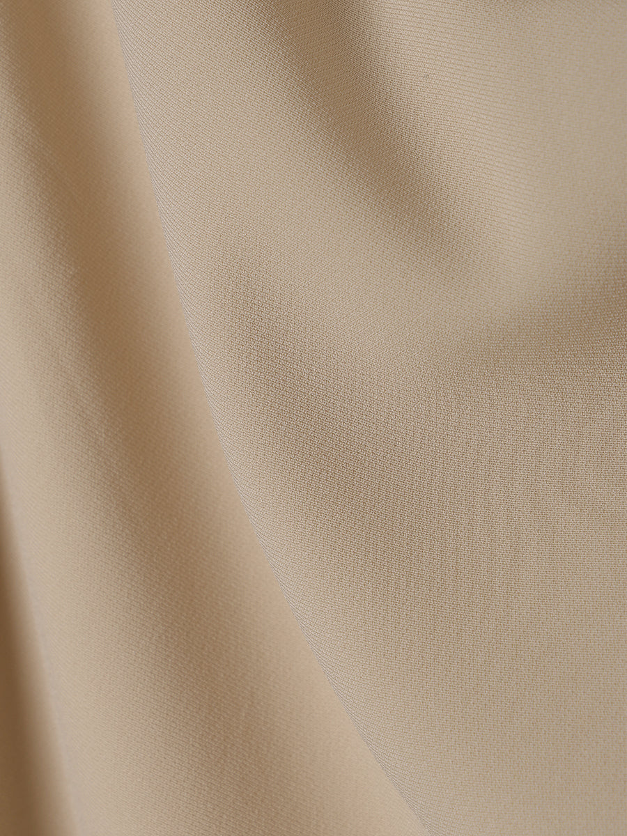 トリアセテートドレープブラウス