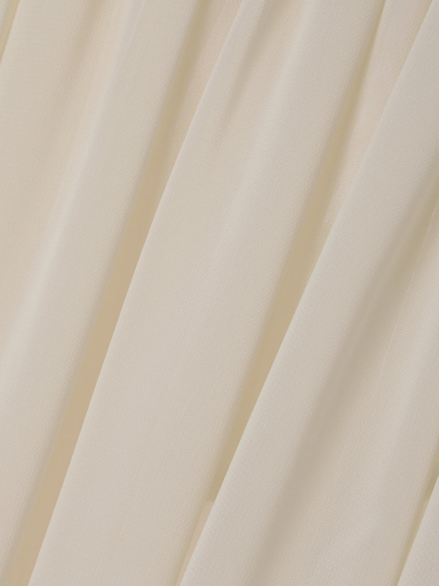 ジョーゼットフレアブラウス