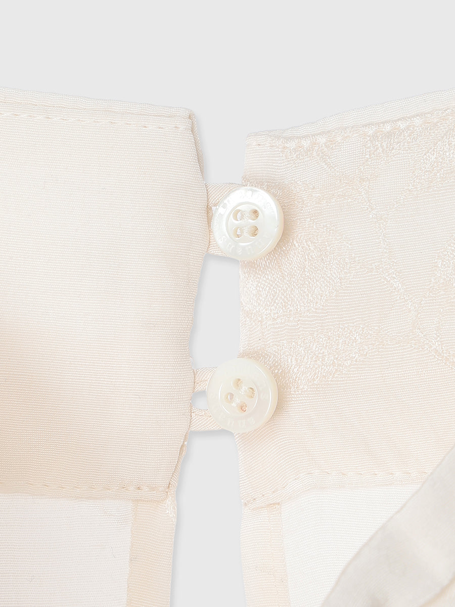 ブーケジャカードブラウス