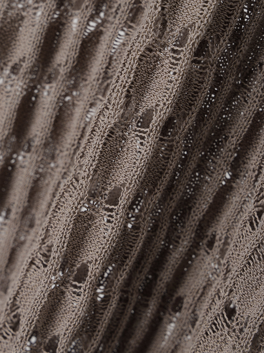 クロシェマーメイドニットワンピース