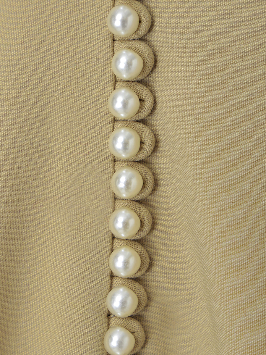 パールトリムブラウス