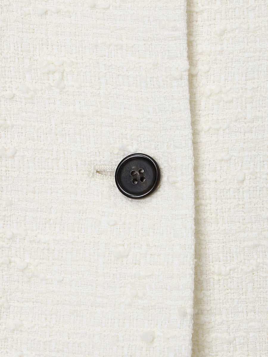 ツイードシングルオーバージャケット