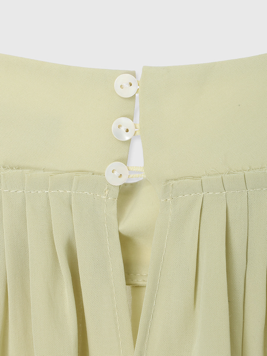 キュプラコットンボリュームブラウス