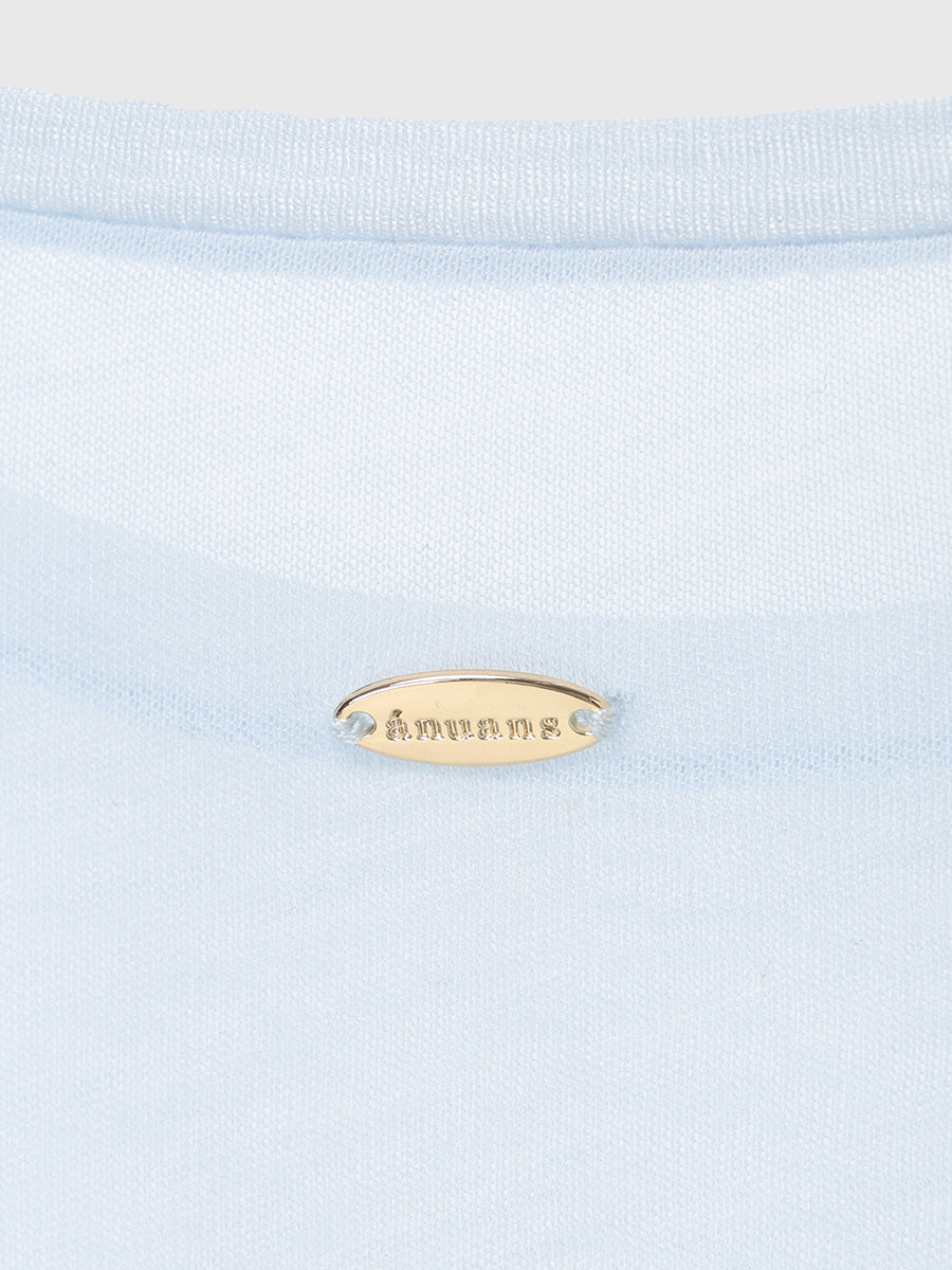 シアーコンパクトロングTシャツ