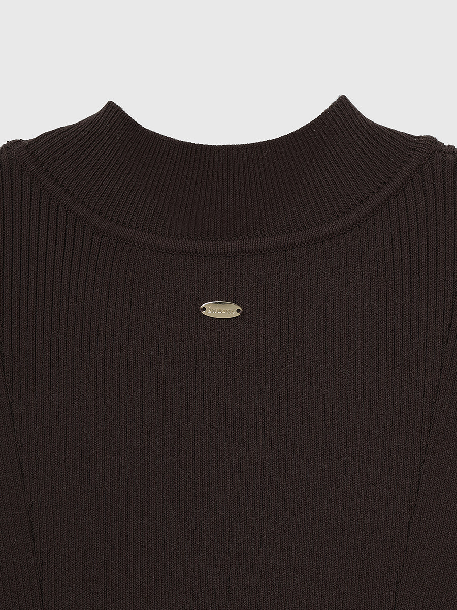 セミマーメイドニットワンピース