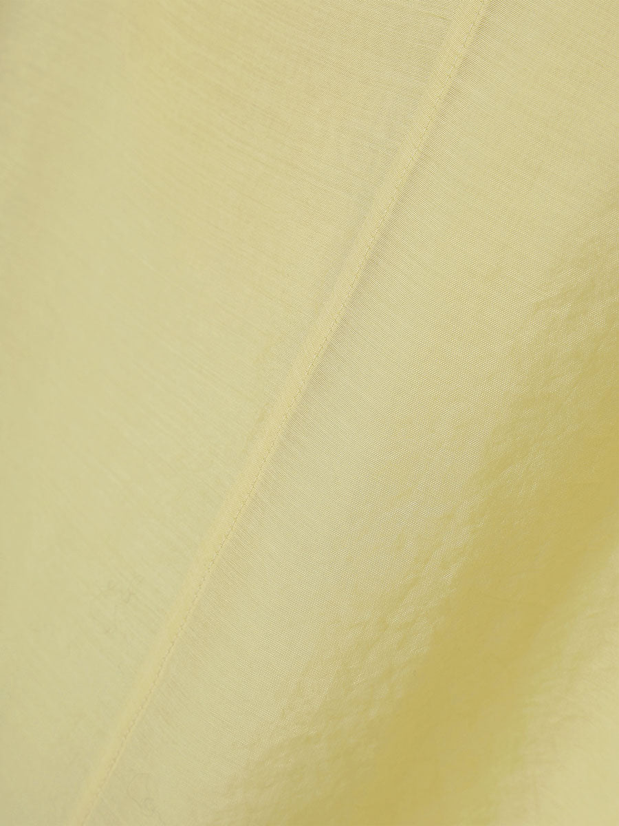 ハイネックシアーボウタイブラウス