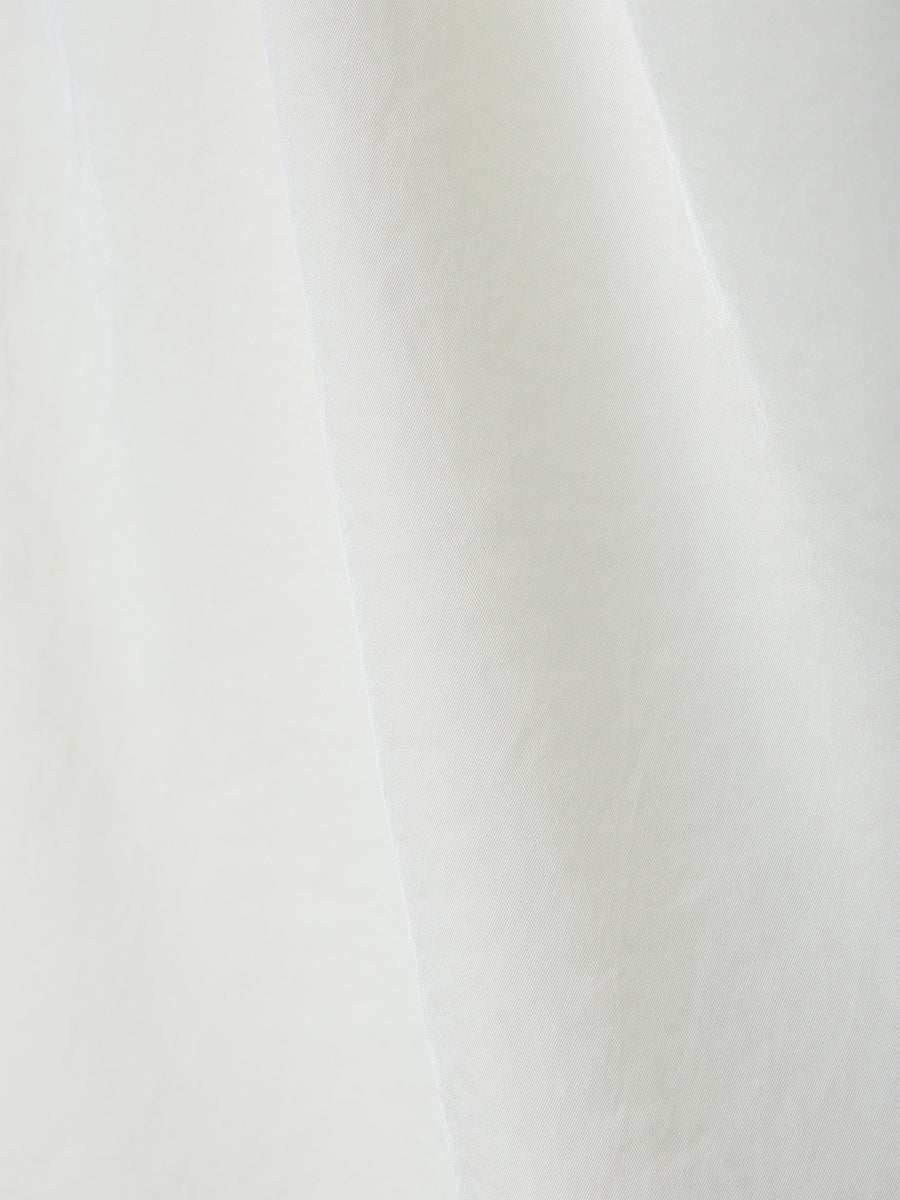 アクセサリードレープブラウス