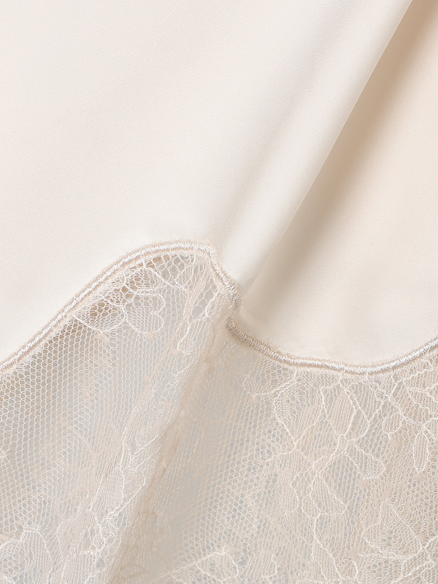 Lace Trim Irregular Hem Camisole