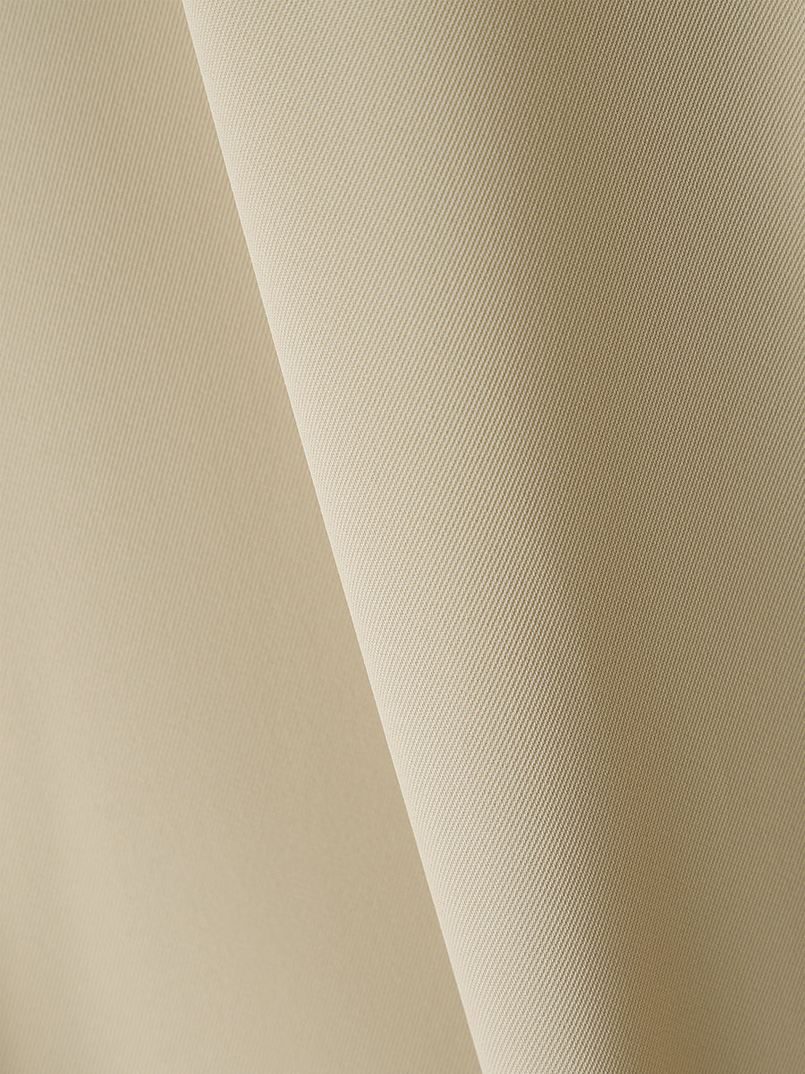 ライトダブルサテンノーカラージャケット