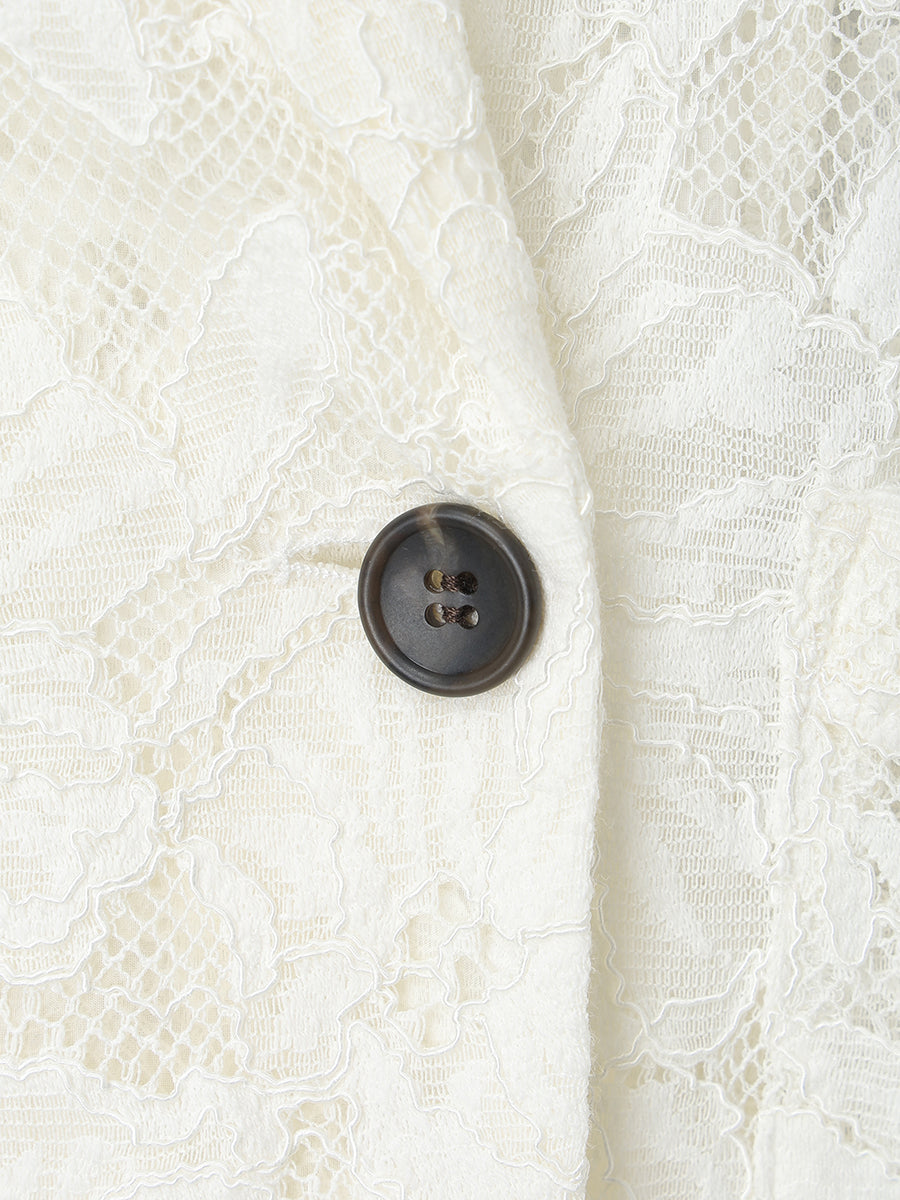 オーナメントレースダブルジャケット