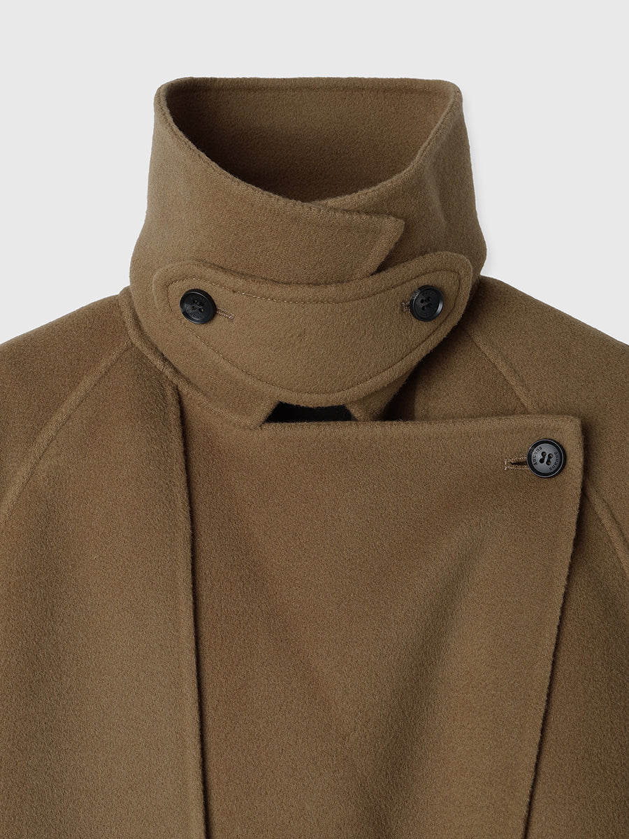 リバーウールミドルトレンチコート