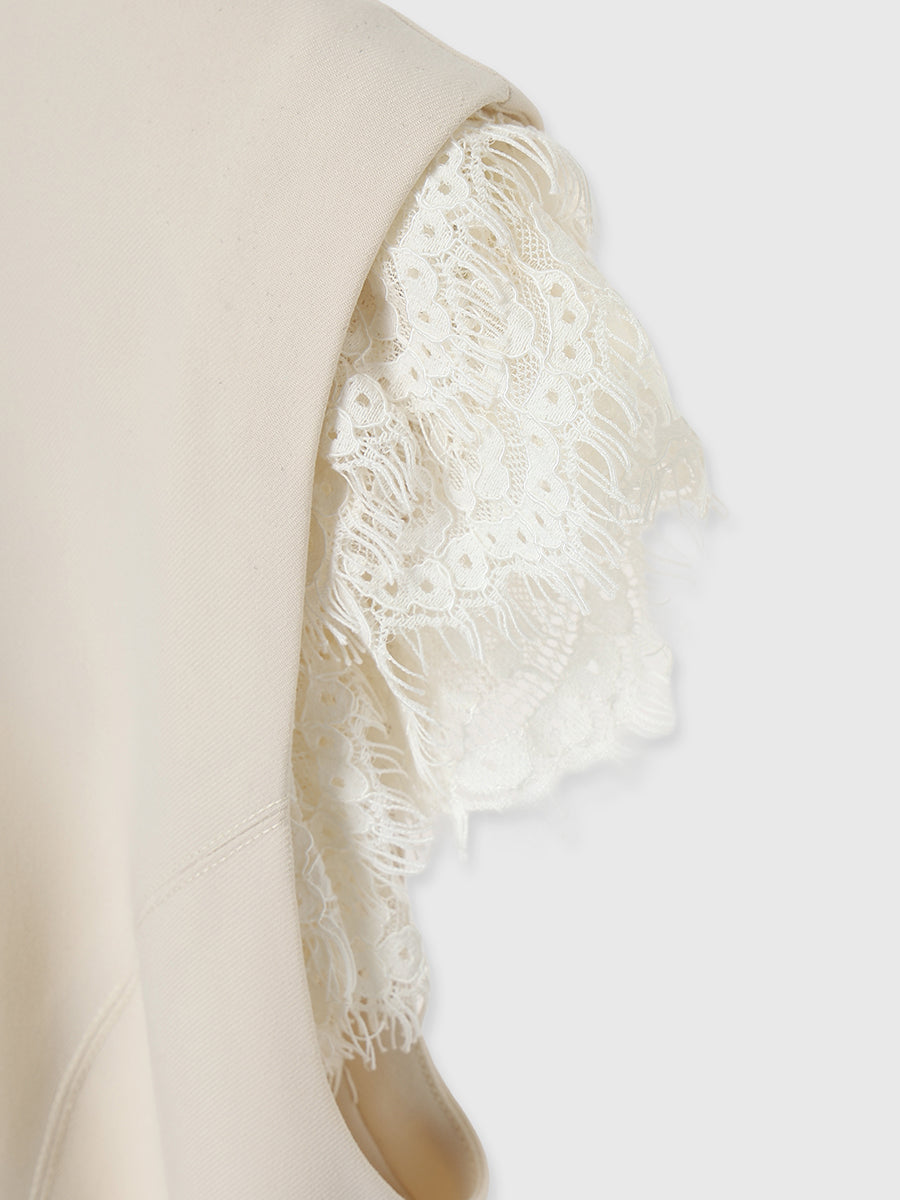 Lace Sleeve Blouse