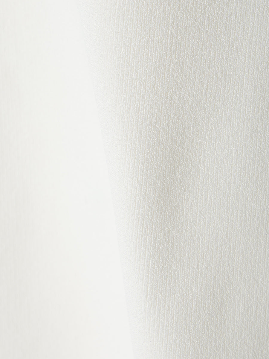 ドレープネックニットトップス