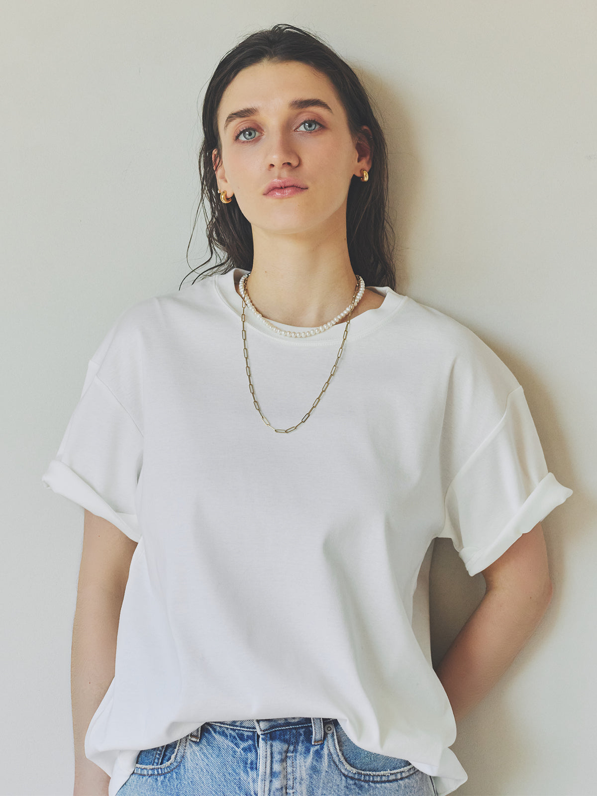 Unisex Ribbed Cotton T-shirt