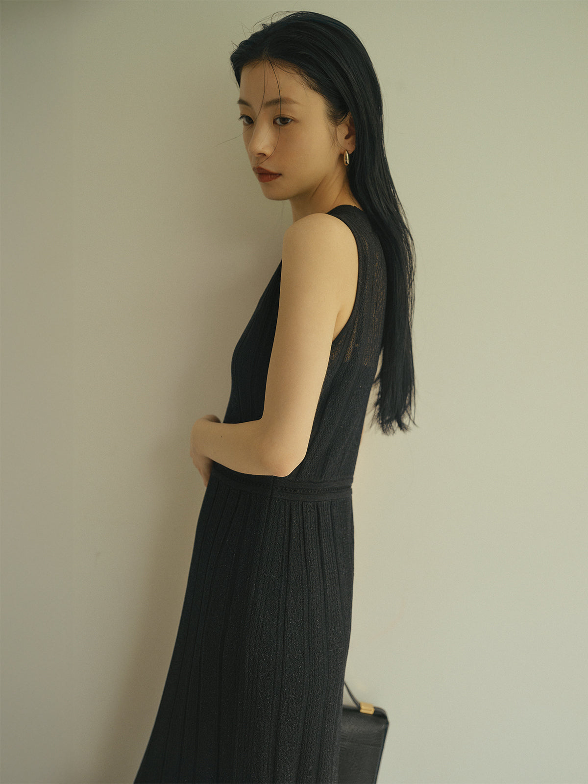 レーシーニットワンピース