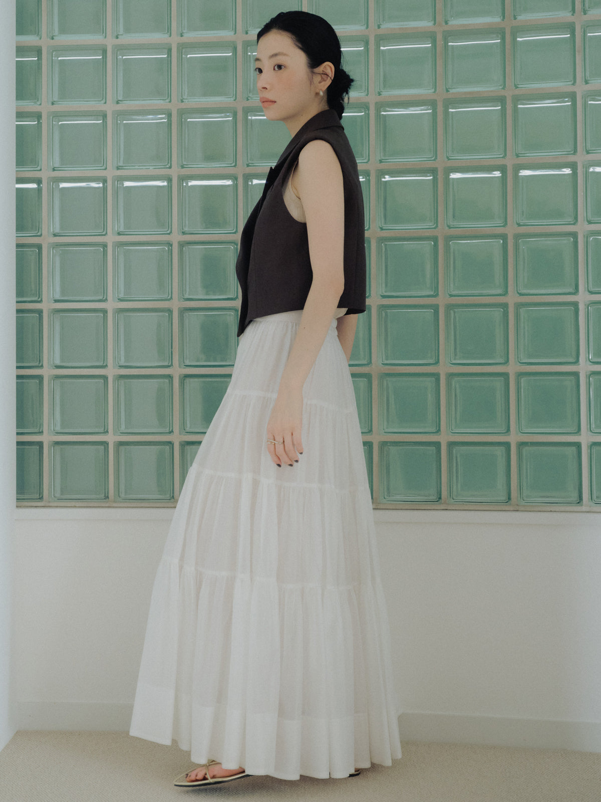 テーラードジレトップス