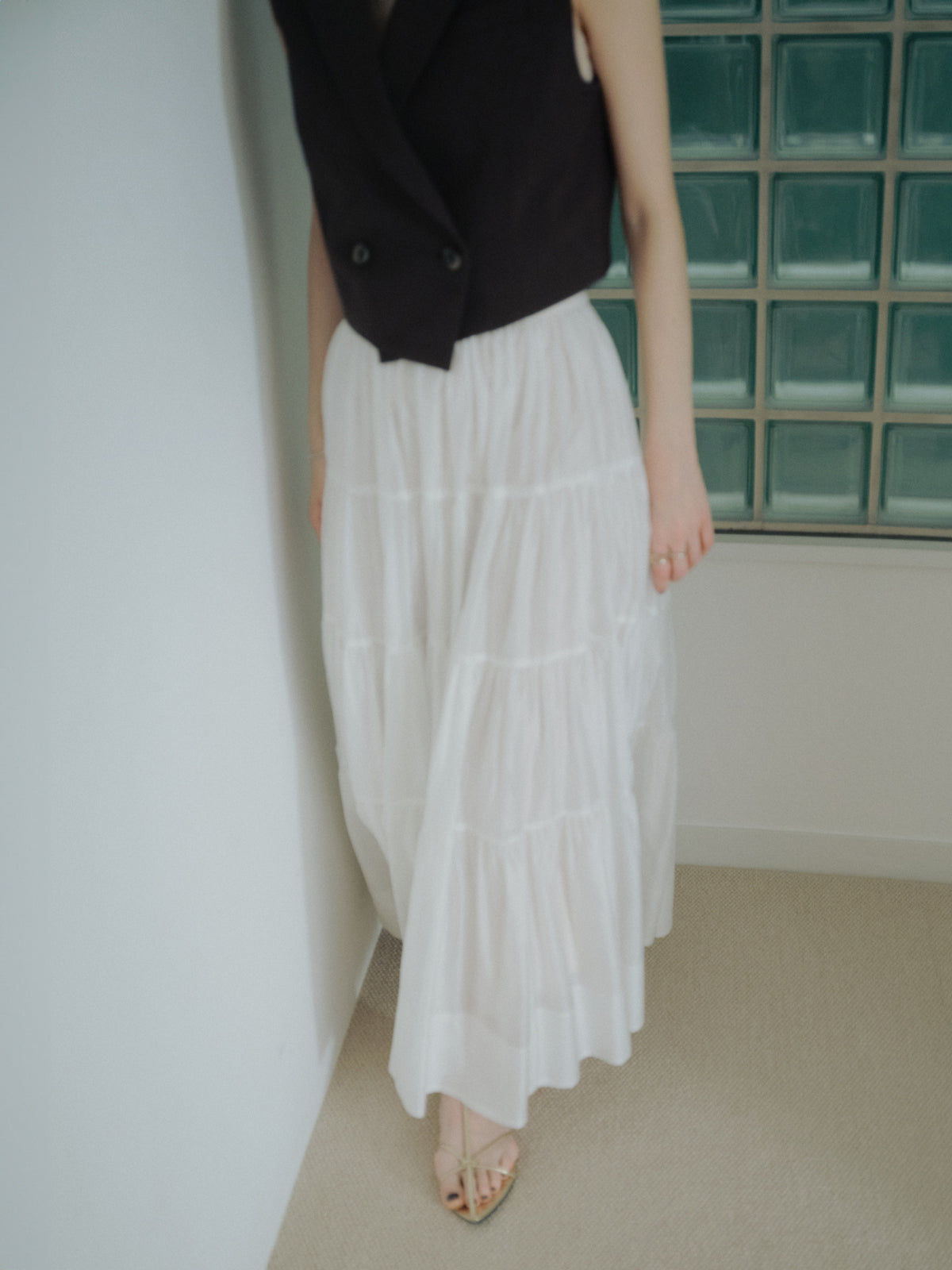 テーラードジレトップス