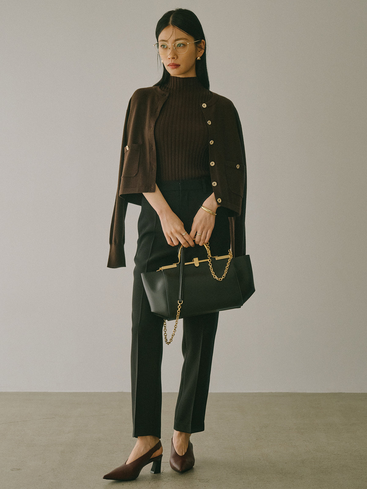 ハードツイルテーパードパンツ