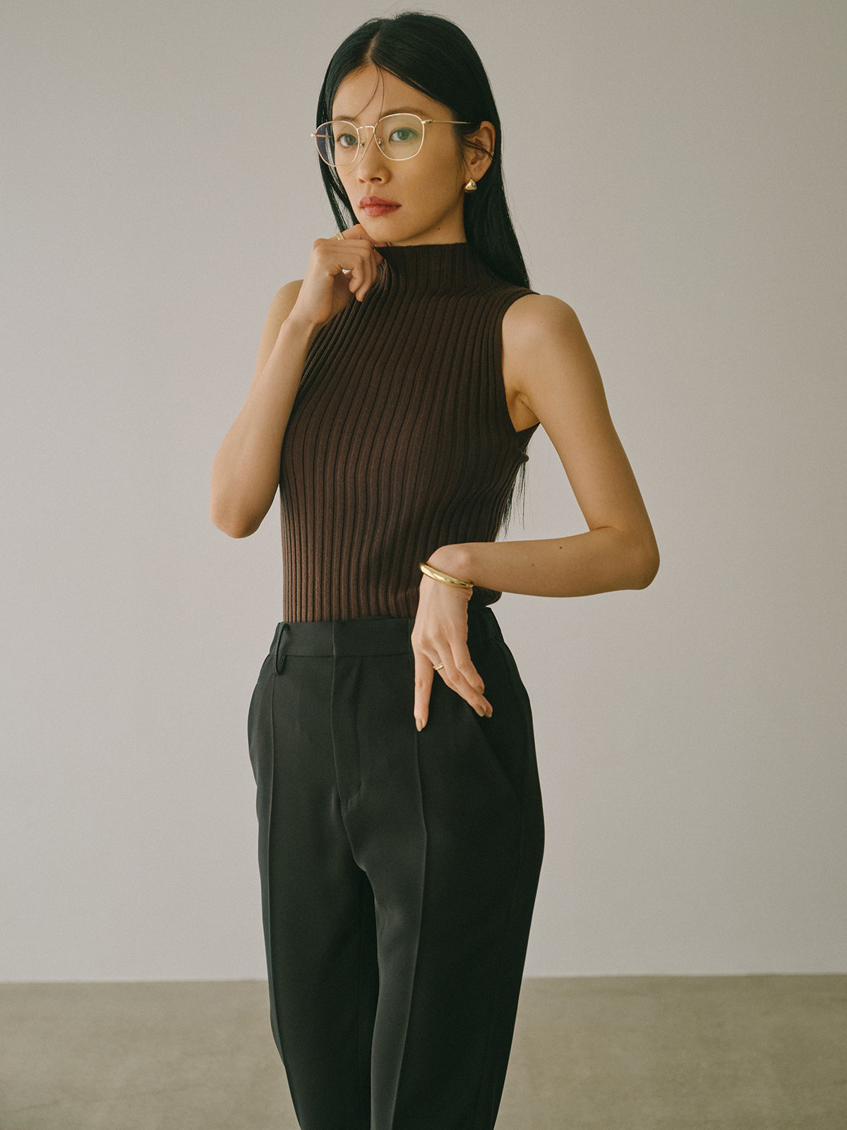 ハードツイルテーパードパンツ