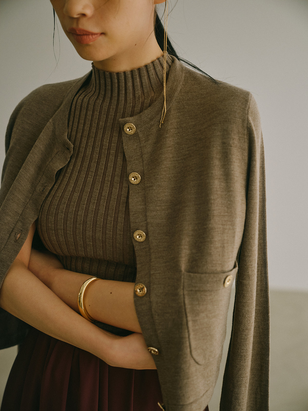 メタルニュアンスバングル