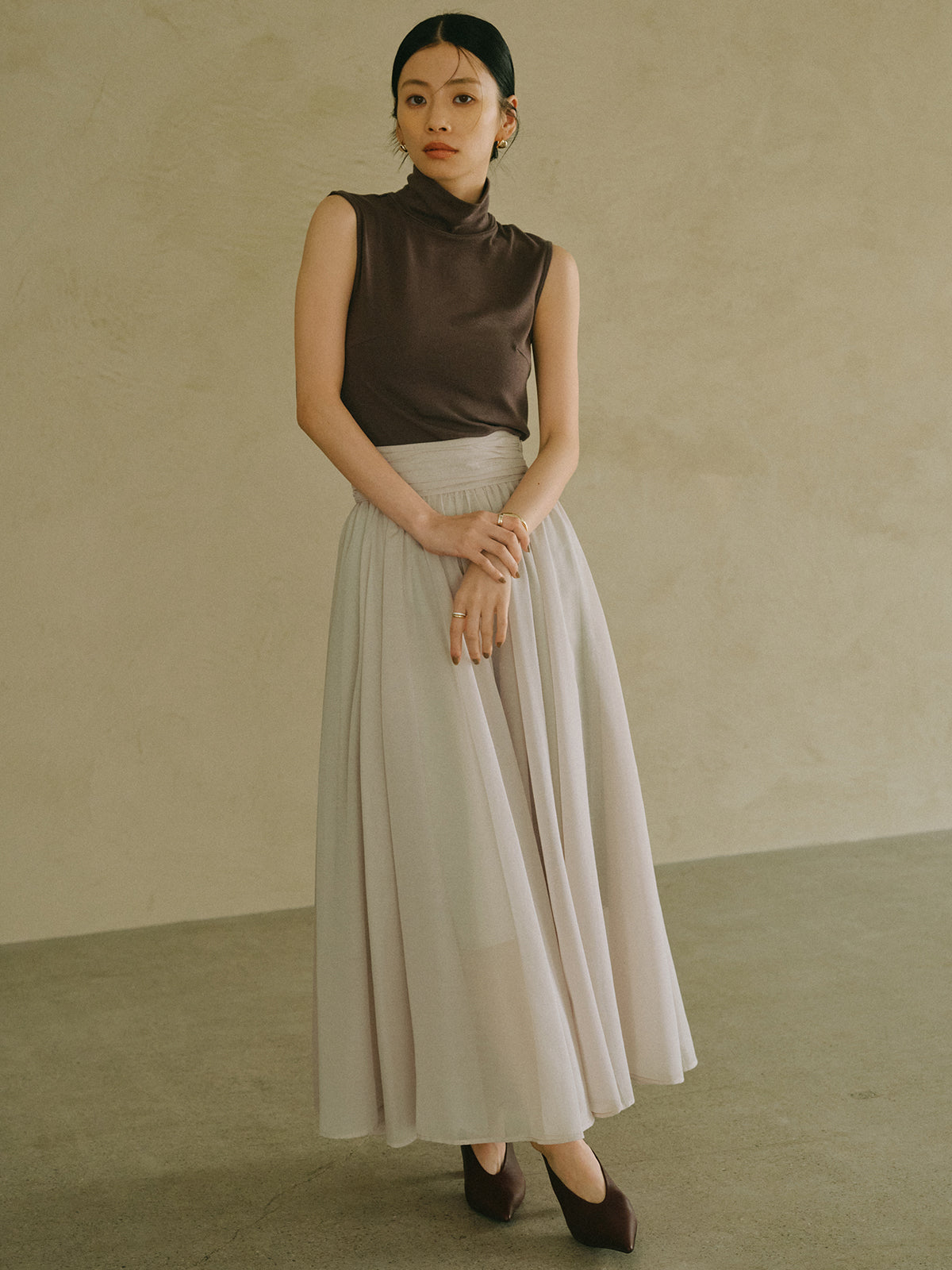 エアリーフレアスカート