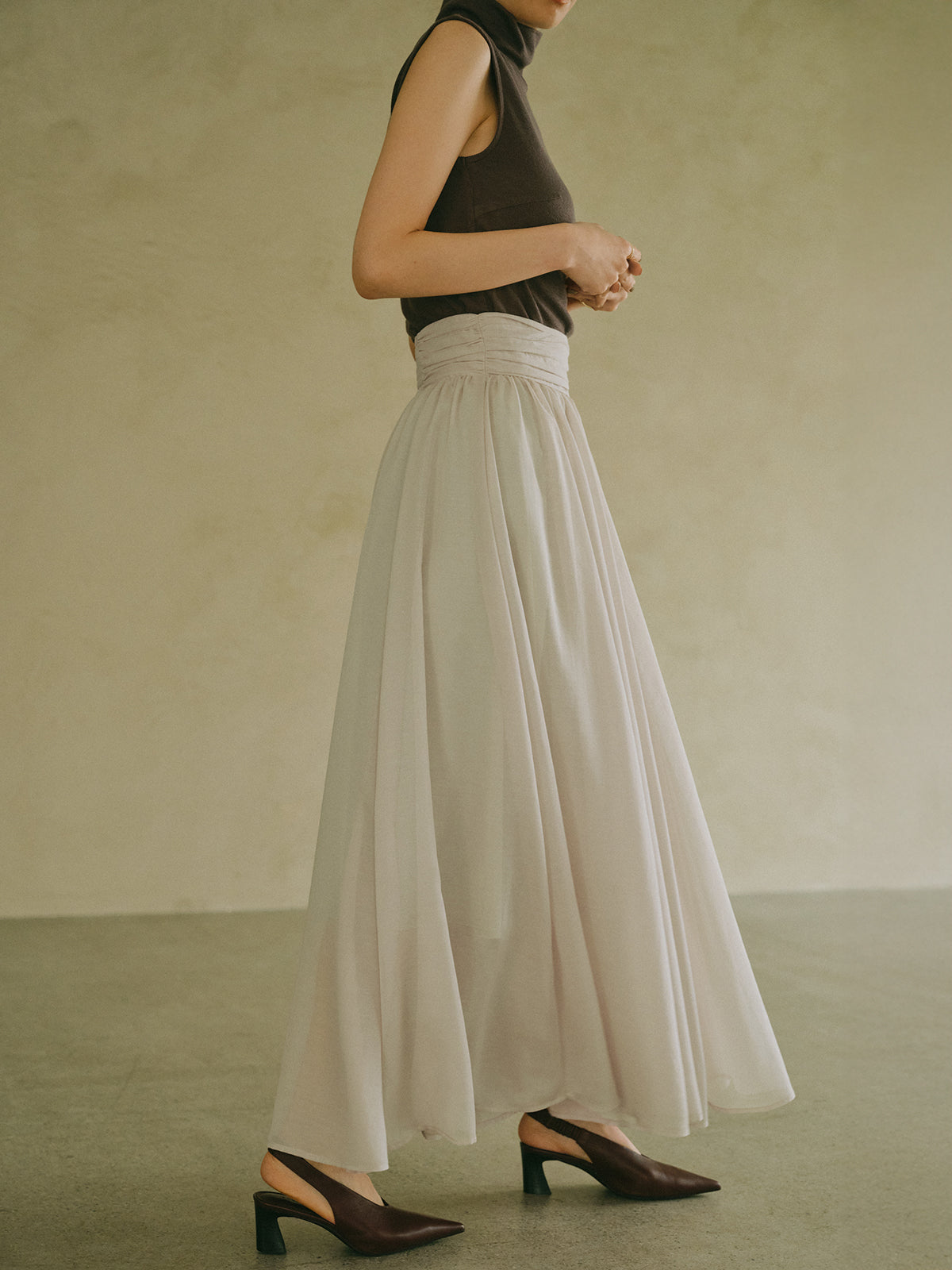 エアリーフレアスカート